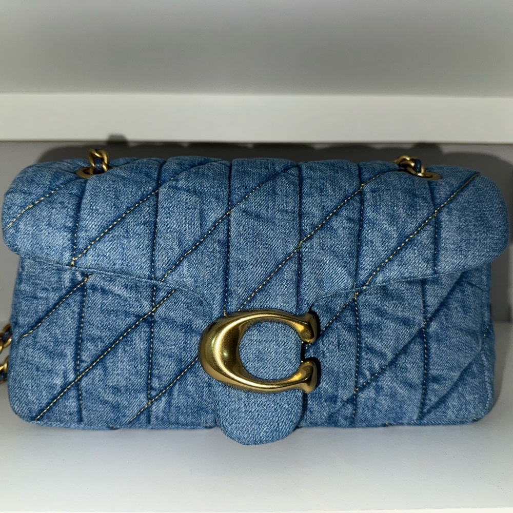 Coach Denim Tabby Size 26